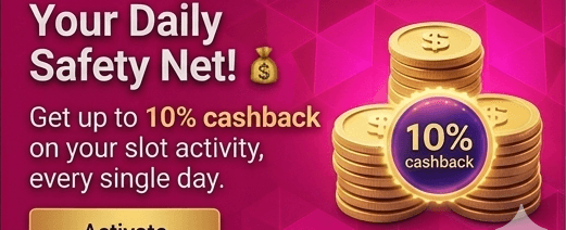 VIP Cashback promotion